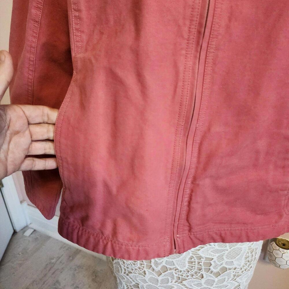 LKNW Dri Duck for her womans Pink Coat jacket Large pink - Picture 8 of 9
